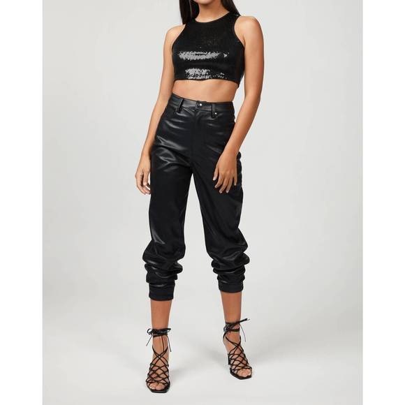 NEW IN THE MOOD FOR LOVE corentin top in black - Picture 1 of 5